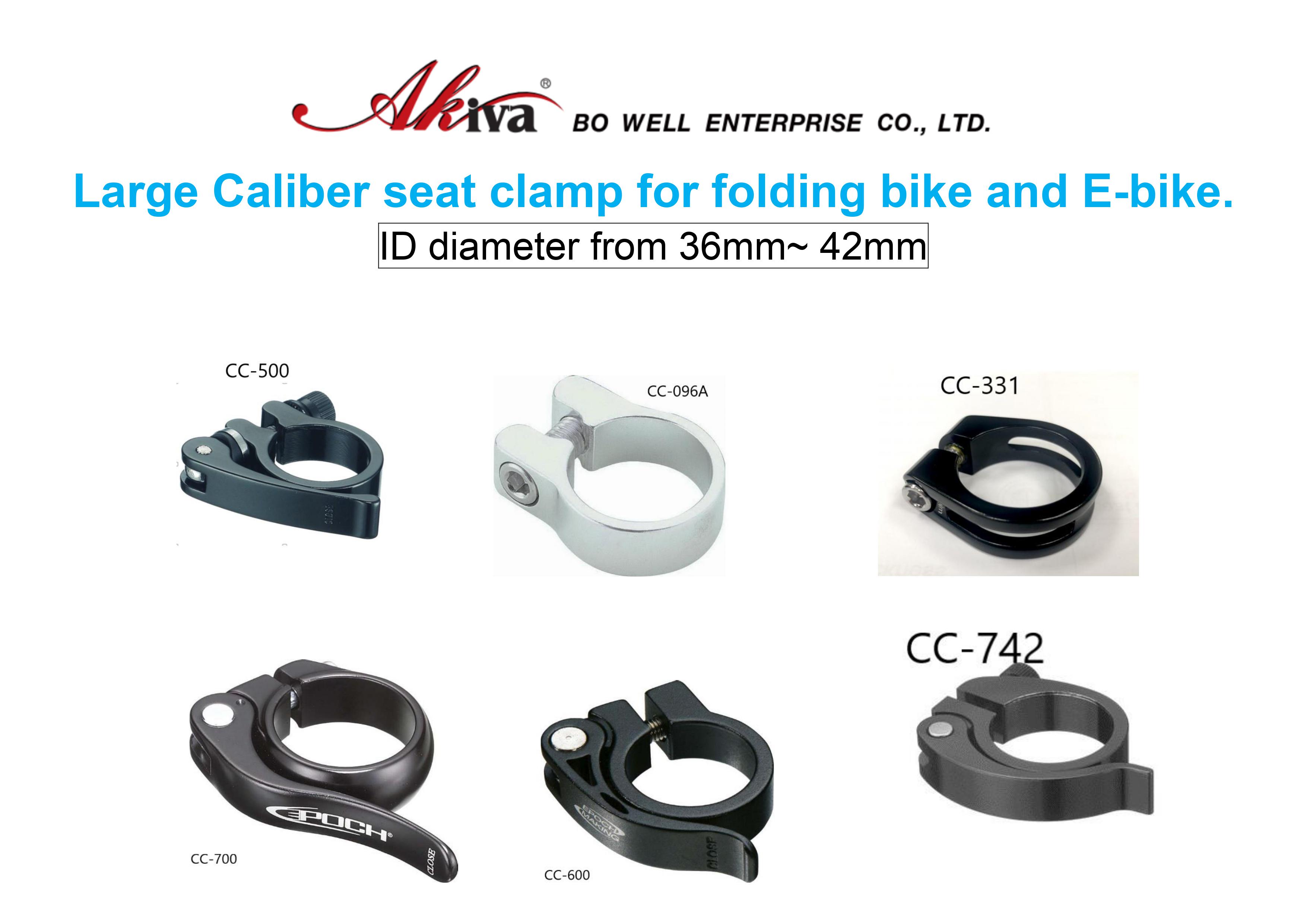 LARGE CALIBER SEAT CLAMP